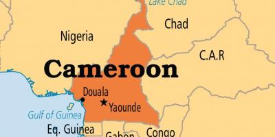 Mapa ng yaounde Cameroon